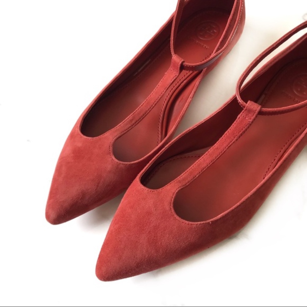 Tory Burch Ashton T-Strap Flat, 8.5 - Picture 9 of 10